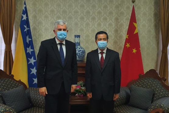 Zamjenik predsjedavajućeg Doma naroda dr. Dragan Čović se susreo s ambasadorom NR Kine 